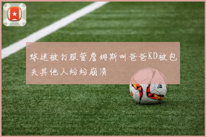 球迷被打服管詹姆斯叫爸爸KD被包夹其他人纷纷崩溃